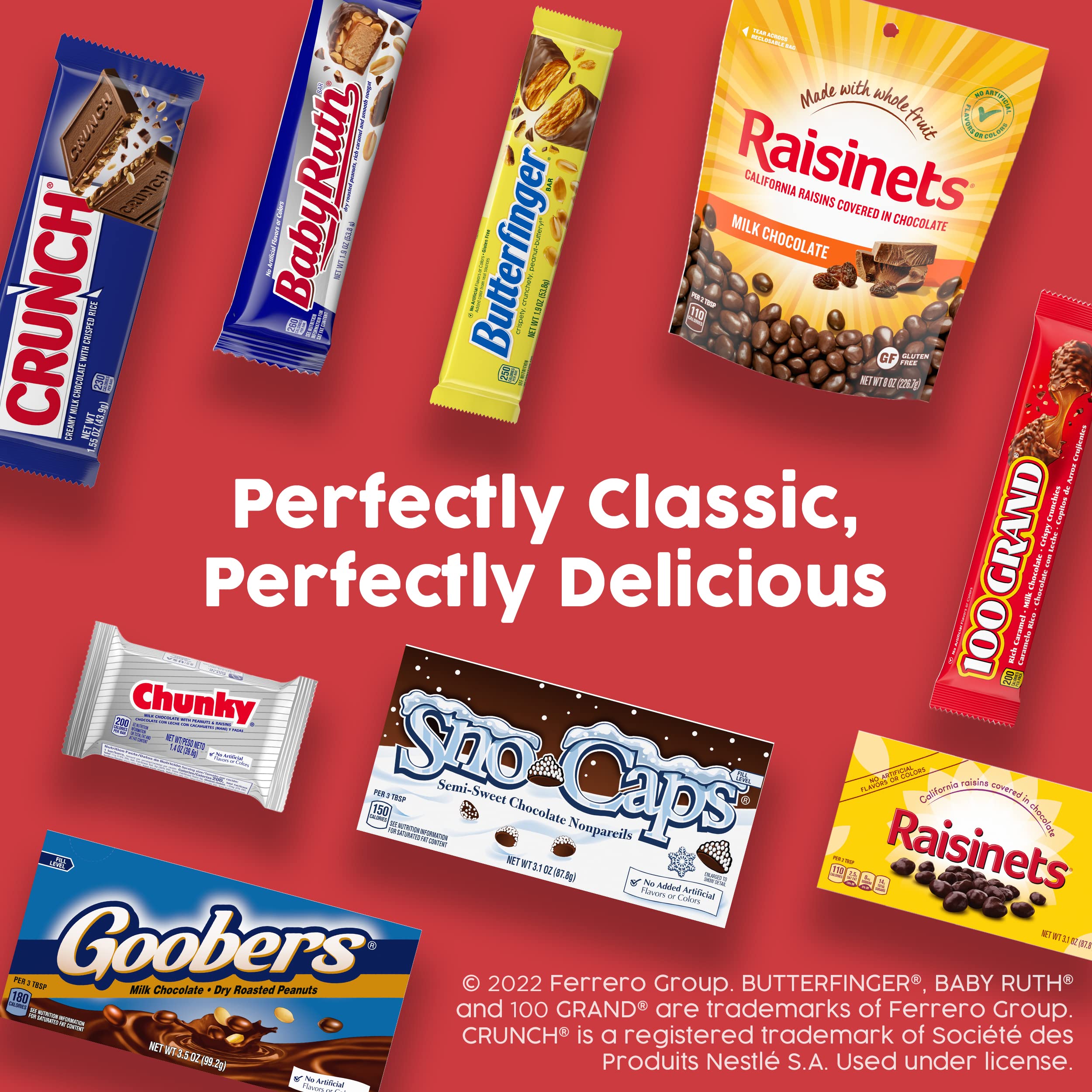 Chunky bar with peanuts and raisins offers flavorful break.