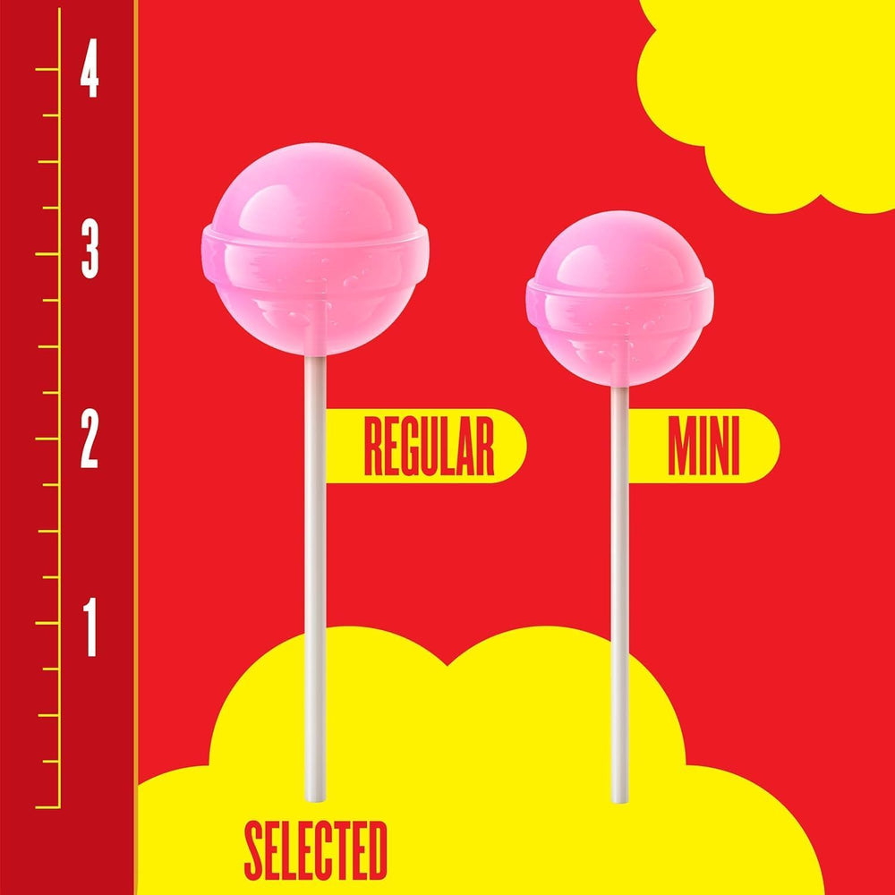 Chupa Chups 25.3 ounce drum packaging for display