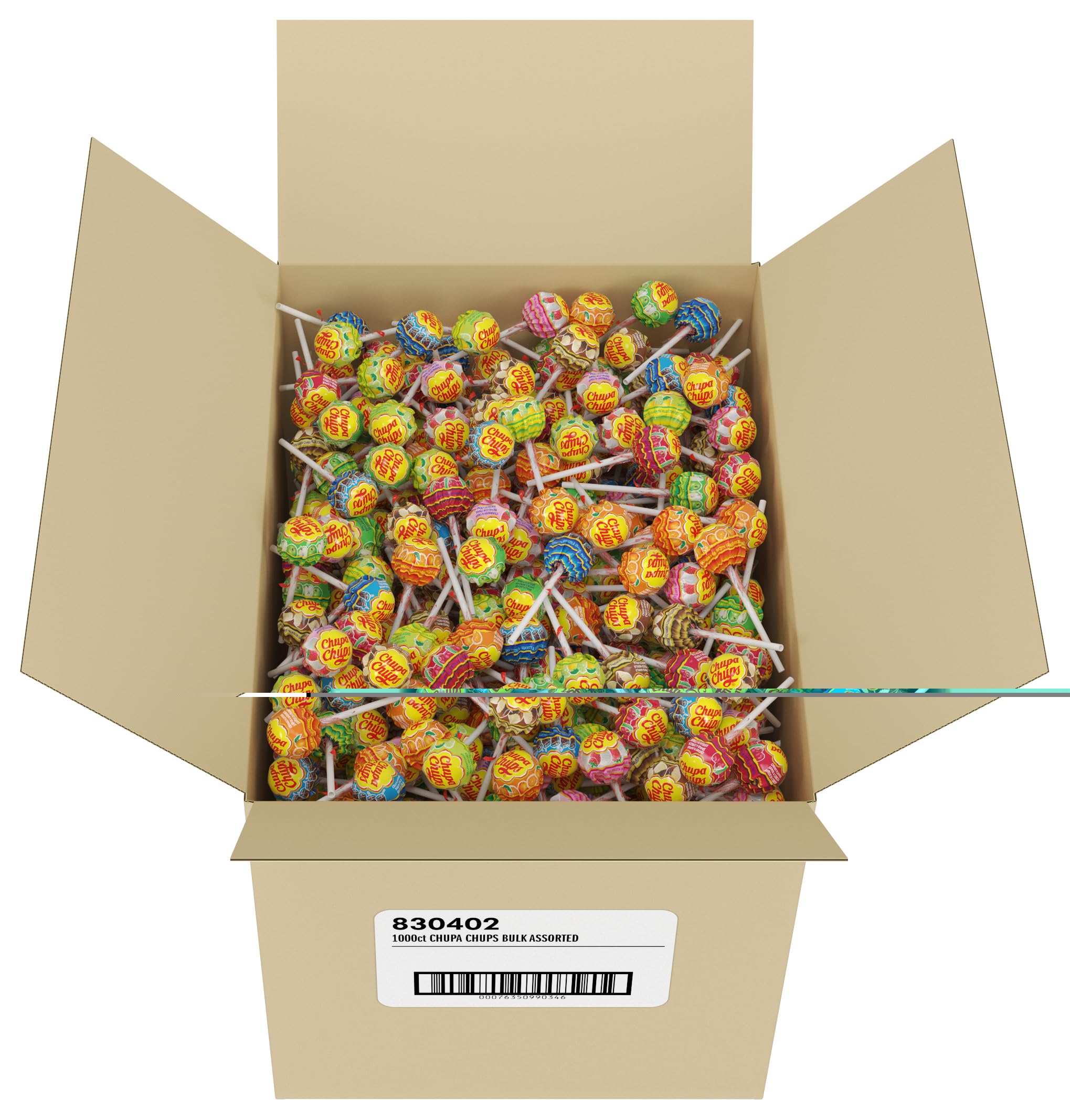 Chupa Chups classic lollipop assortment with seven flavors for sharing