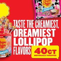 Chupa Chups Cremosa lollipops ideal for sharing at parties and events.
