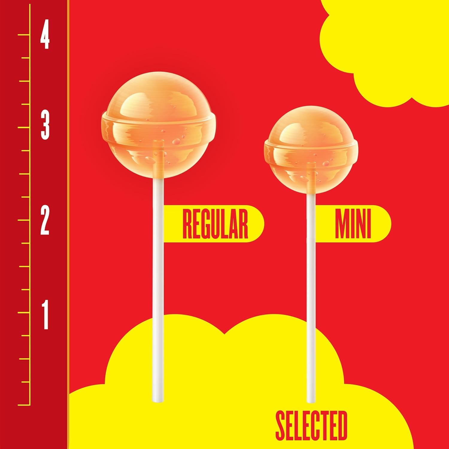 Chupa Chups individually wrapped lollipops stay fresh for sharing.