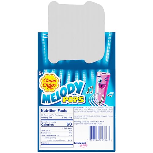 Chupa Chups Melody Pop extended stick lets you play notes