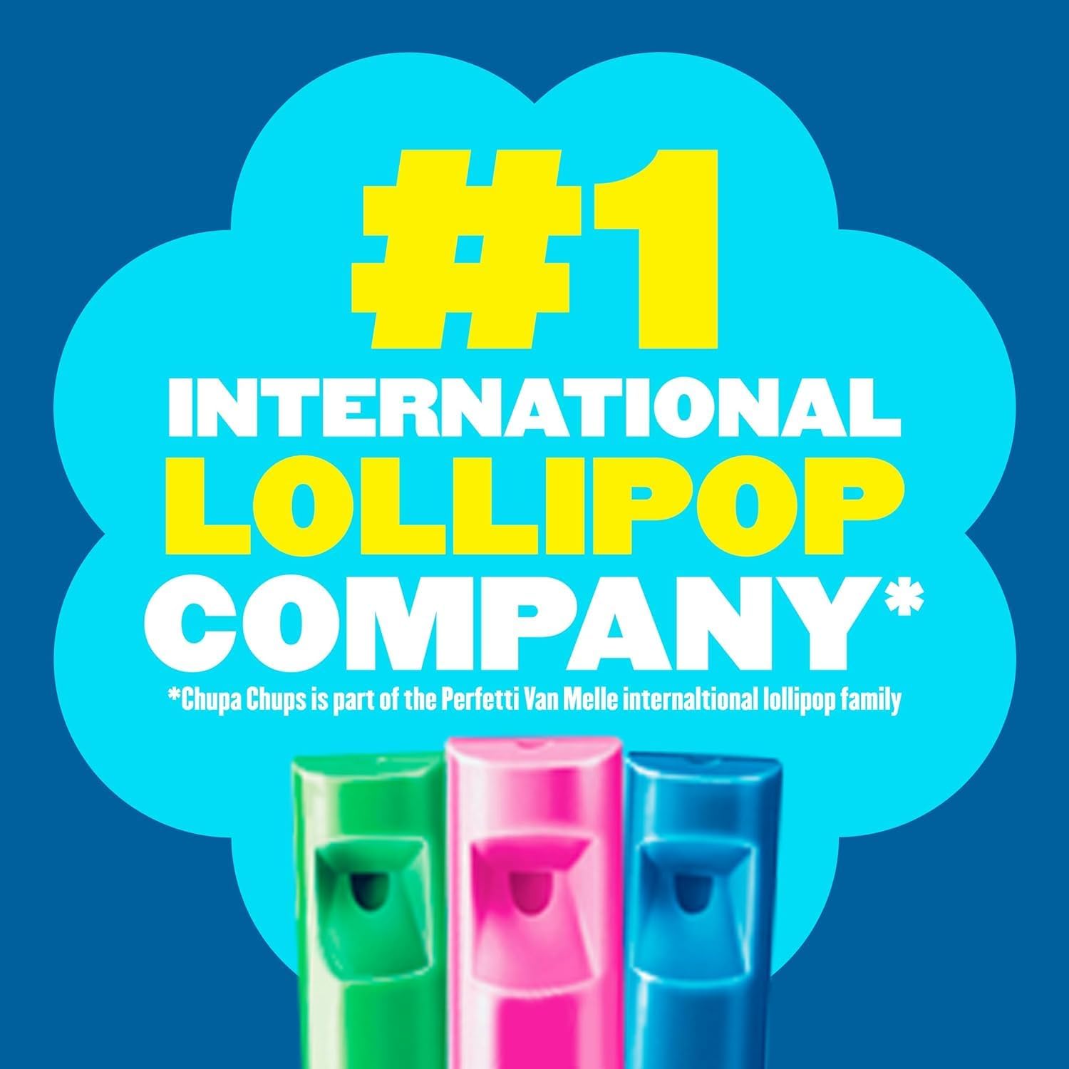 Chupa Chups Melody Pop individually wrapped freshness