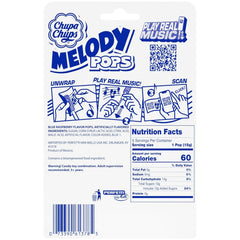 Chupa Chups Melody Pop individually wrapped for freshness and convenient sharing.