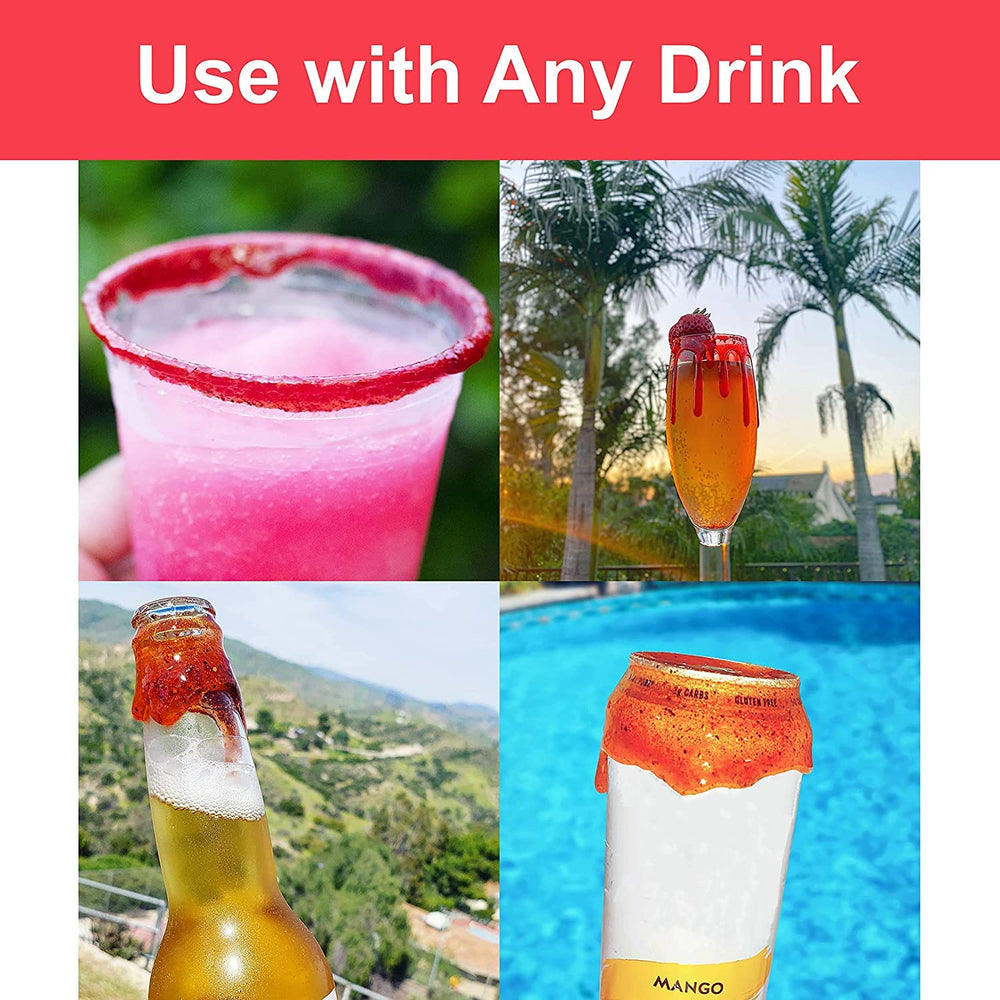Cinco de Mayo Chamoy Rim Dressing provides 10 calories per serving.