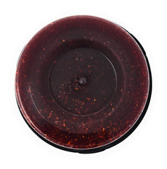Closeup of Cinco de Mayo Chamoy Rim Dressing texture on glass.