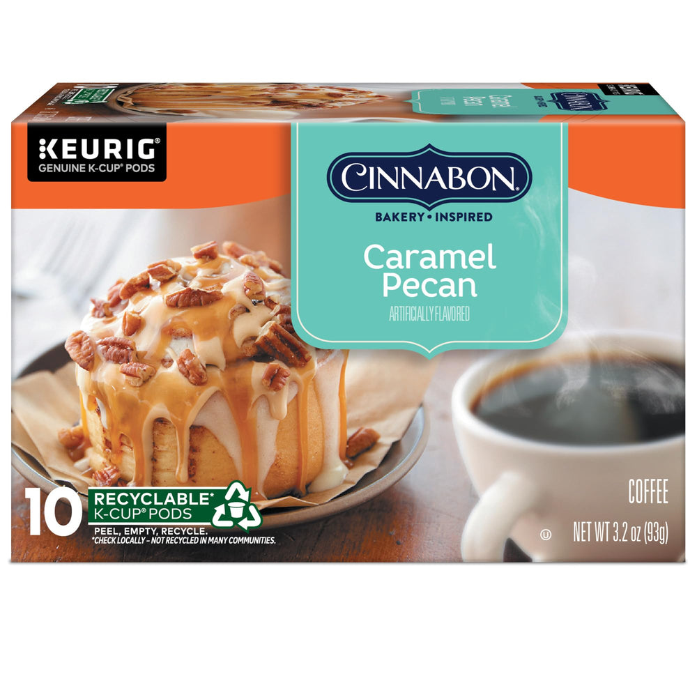 CINNABON 100% Arabica beans ensure a refined, smooth profile.
