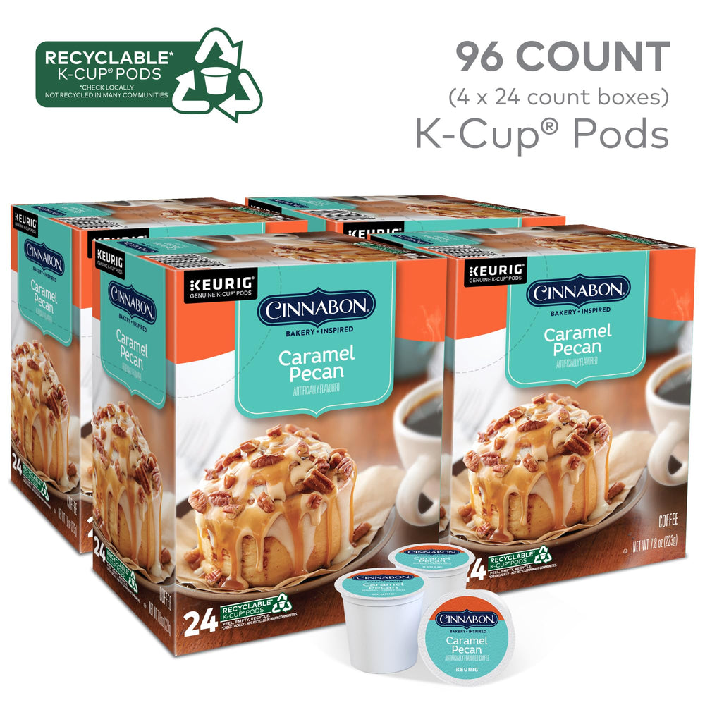 CINNABON caramel-pecan-coffee-box for quick, week-ready mornings.