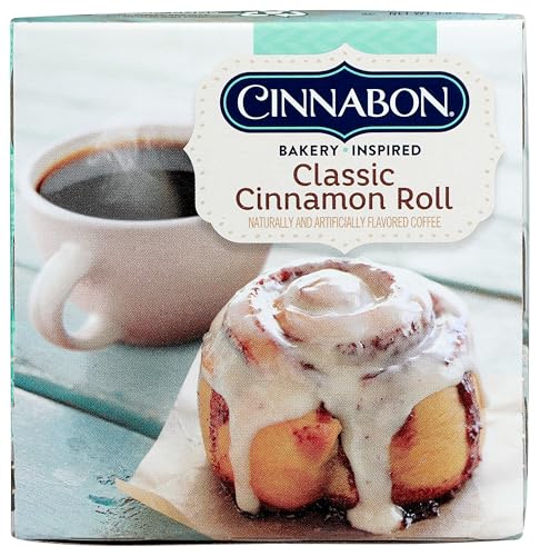 Cinnabon Classic Cinnamon Roll packaging variation showing consistent flavor.