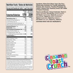 Cinnamon Toast Crunch in a bowl with milk for a classic breakfast moment