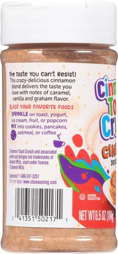 Cinnamon Toast Crunch Cinnadust on yogurt bowl enhances creaminess with spice