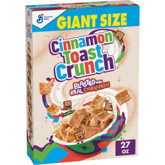 Cinnamon Toast Crunch crispy squares ready for a crunchy breakfast experience