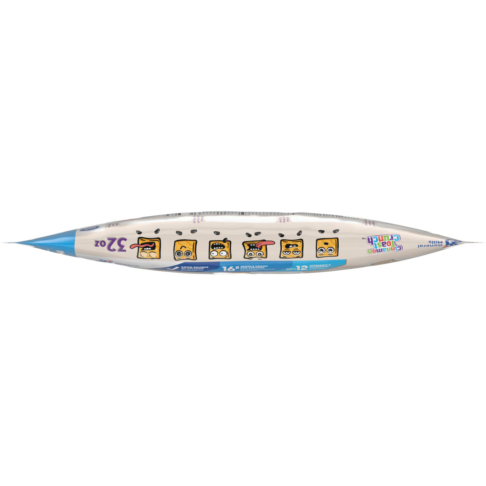 Kids snack tote filled with Cinnamon Toast Crunch ready to grab