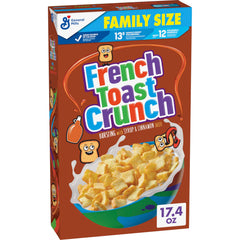 Cinnamon Toast Crunch mini French toast shapes for playful breakfast.