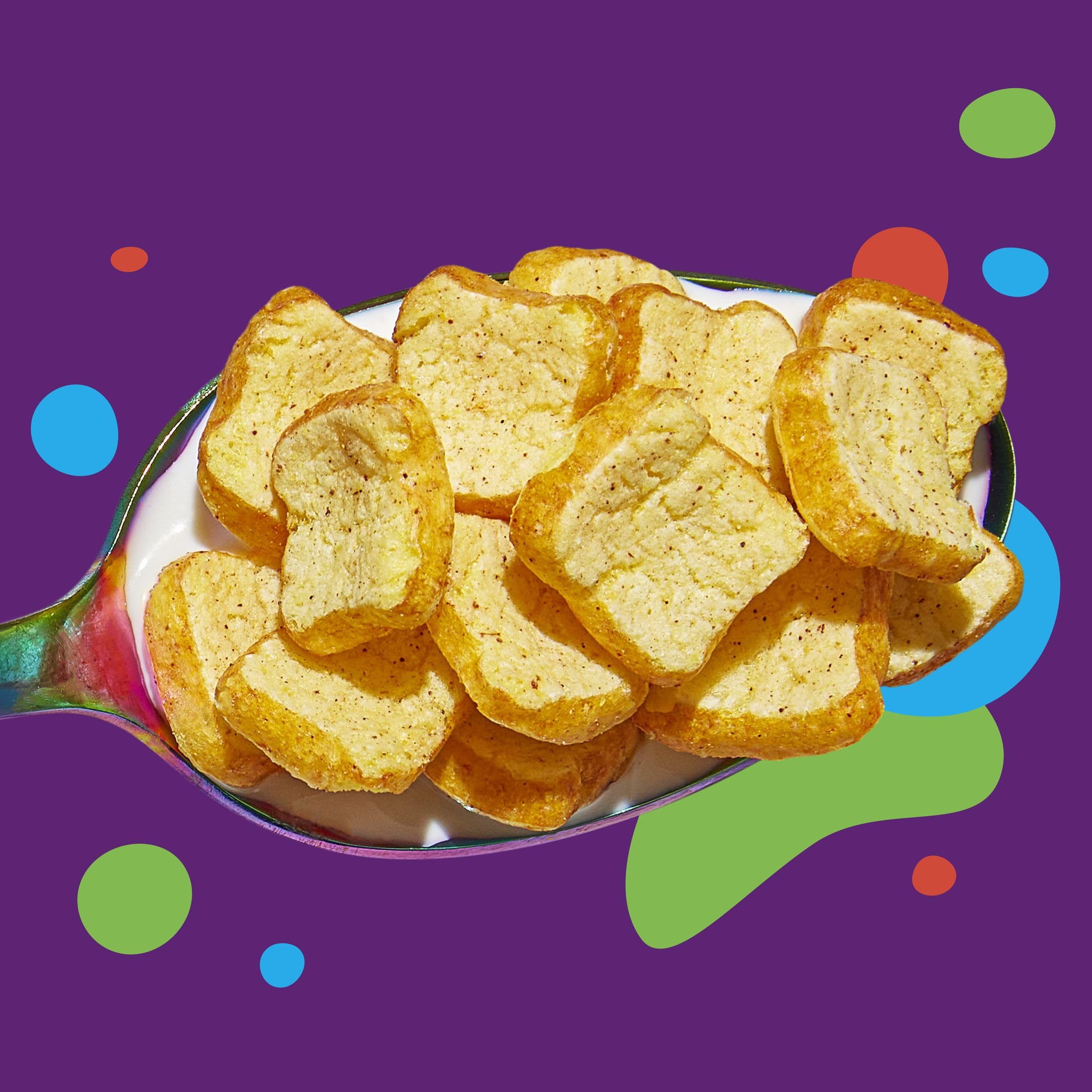 Cinnamon Toast Crunch pouring milk for a classic breakfast moment.