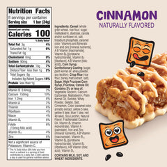 Cinnamon Toast Crunch Treat Bars icing close-up highlighting creamy sweetness
