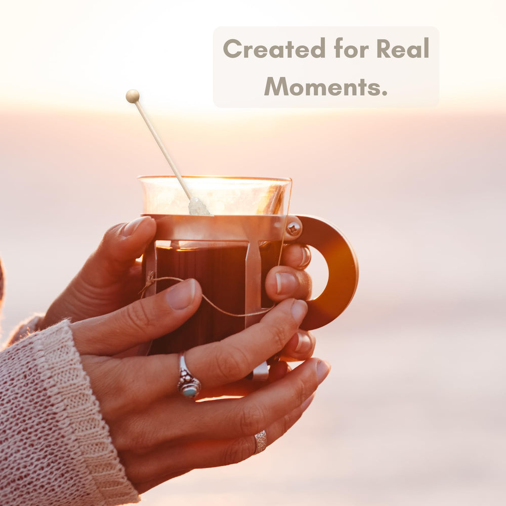 Civilized Coffee all-natural, non-GMO sugar sticks without artificial additives.