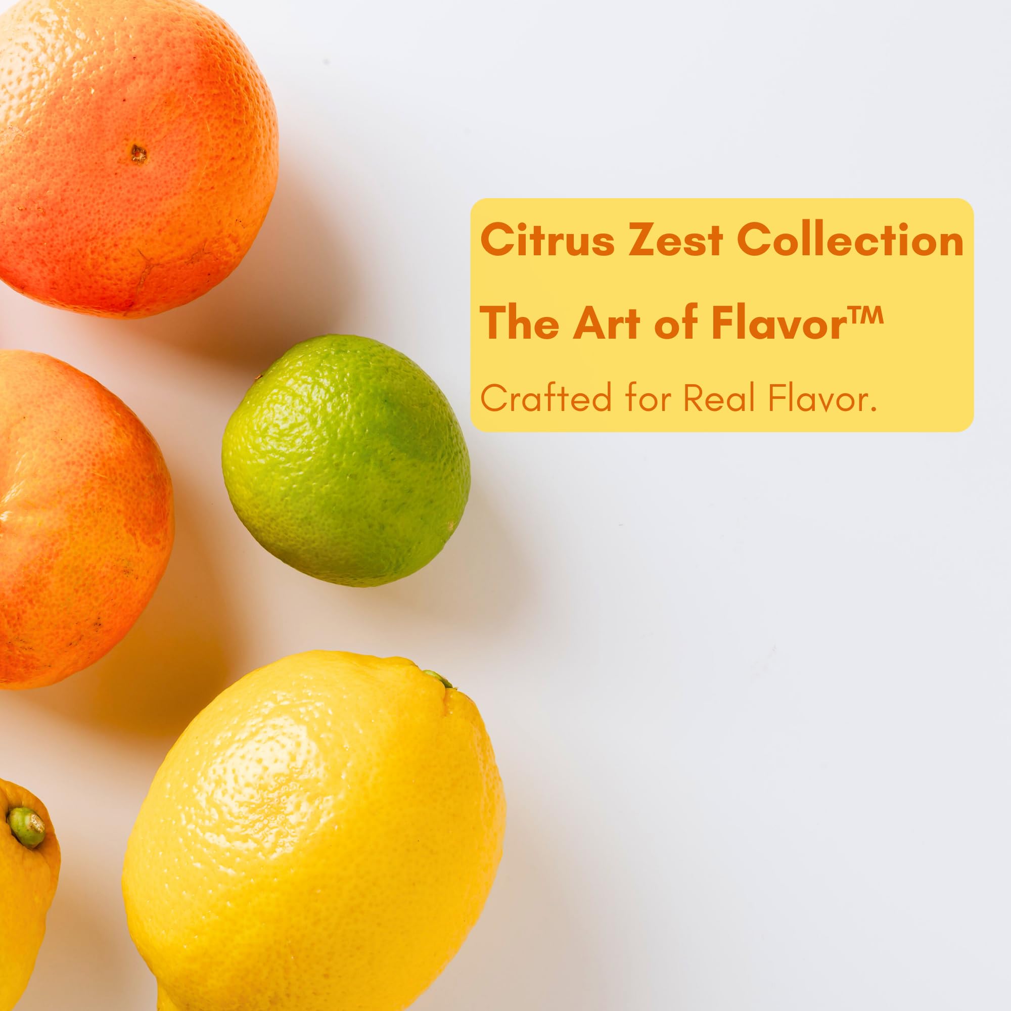 Civilized Coffee lime zest dusting on muffins enhances fresh citrus aroma.