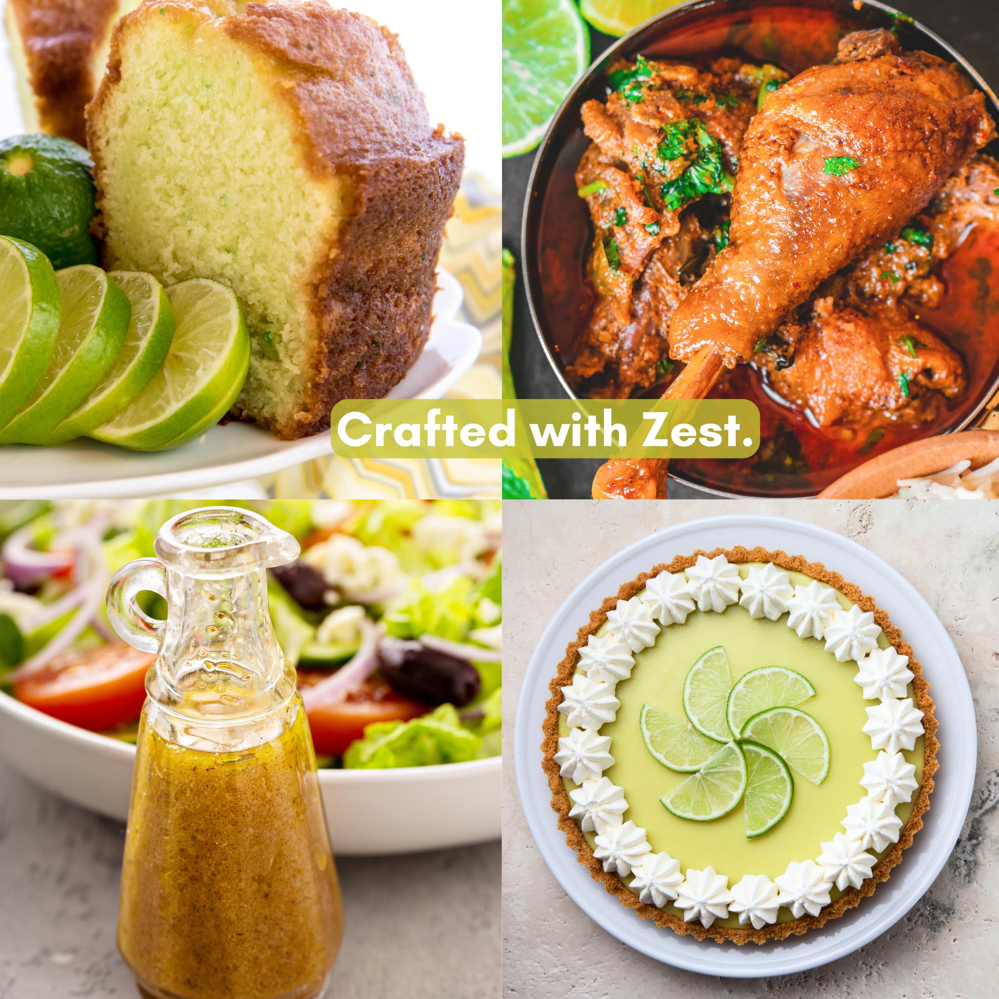 Civilized Coffee lime zest brightens salad dressing and sauces with citrus flair.