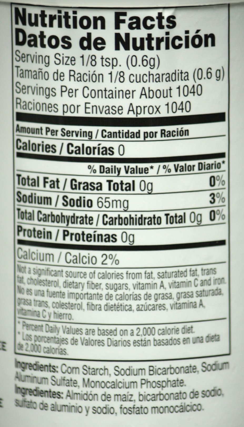 Clabber Girl baking powder is gluten-free and vegan, ideal for dietary-friendly baking.