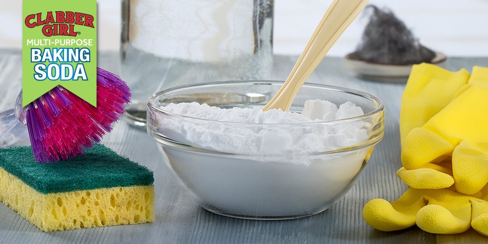 Clabber Girl Baking Soda for oven scrubs and powerful grime lifting.
