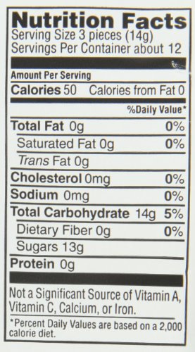 Claey's Candies Lemon Drops display of six 6-ounce bags for sharing