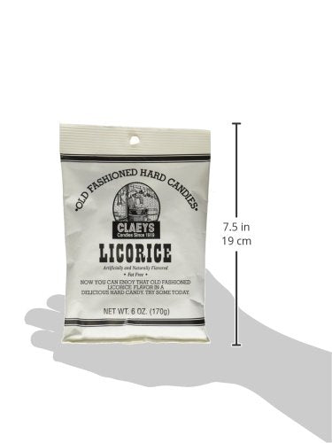 Claeys Candies USA-made label signals domestic production and familiar quality.
