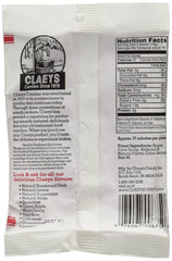 Claeys Cinnamon hard candy bag open, six-ounce pack ideal for sharing at events