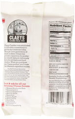 Claeys cinnamon hard candy close-up texture showing glossy finish and spicy aroma.