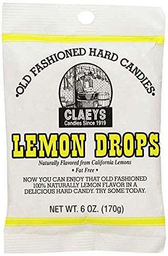 Claey's Lemon hard candy can 3: gluten-free, kosher-certified candy for celebrations