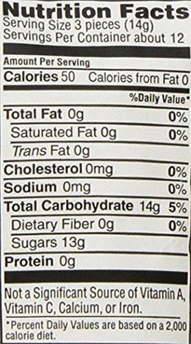 Claeys Old Fashioned Lemon Candy close-up, fat-free lemon flavor for a light, satisfying snack.