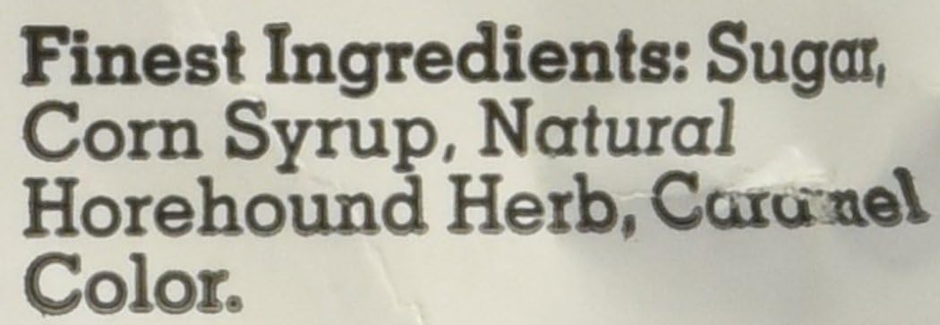 Claeys old-fashioned horehound candy in hand, ideal for nostalgic snacking on the go.