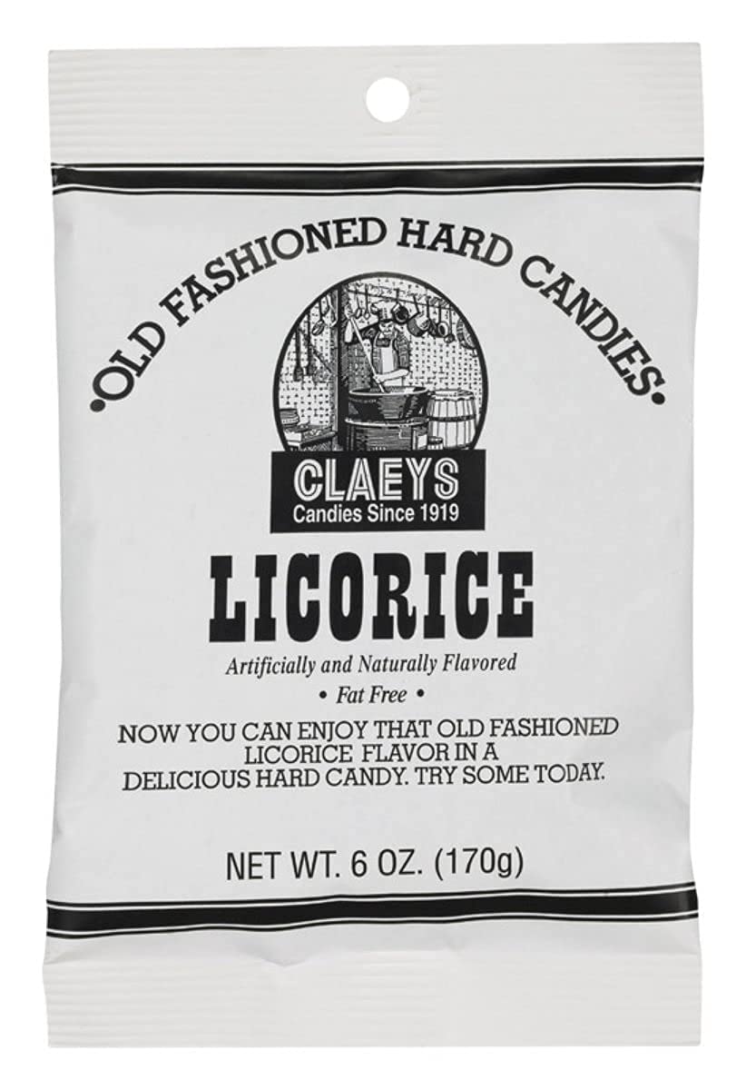 Claeys Old Fashioned root beer hard candy 6 oz pack with a refreshing finish.