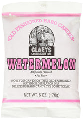 Claeys Watermelon old-fashioned hard candy pack offers a nostalgic treat for quick flavor moments.