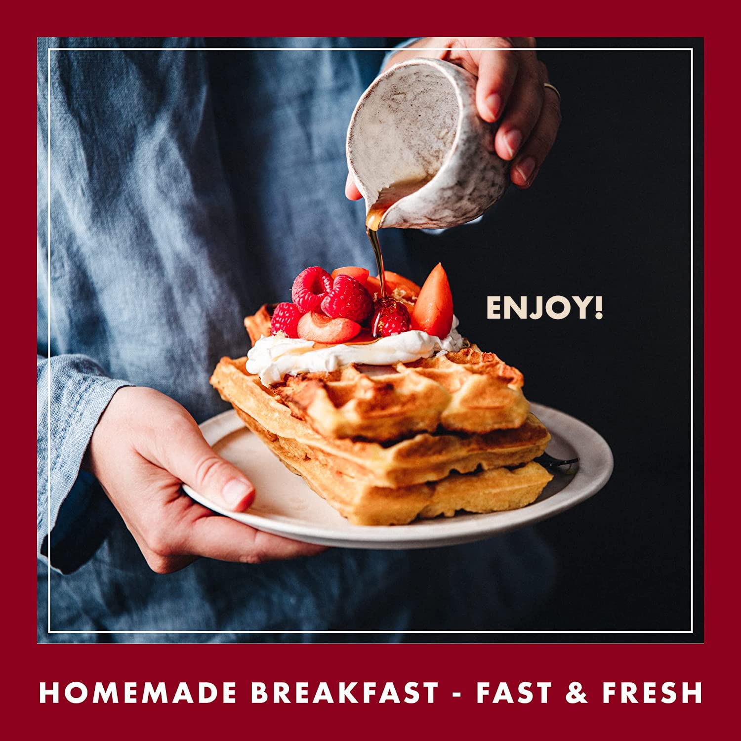 Classique Fare muffins made with mix for a quick snack.
