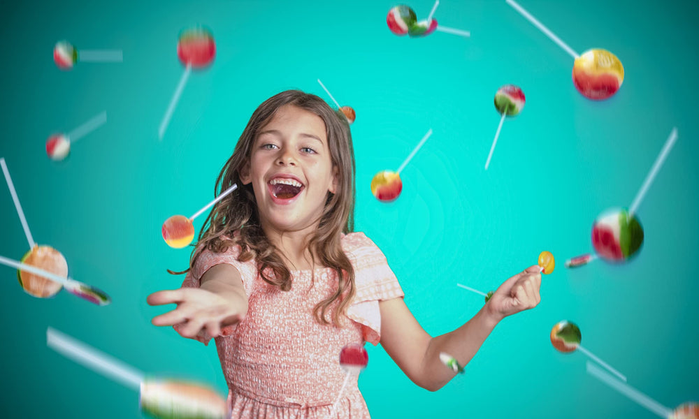 Classroom and office use with Snack Co lollipops for quick treats