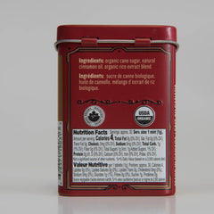 Clawhammer Organic Mints tin open highlighting easy sharing and on-the-go refreshment.