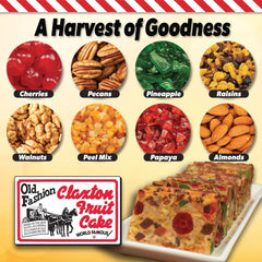 Claxton Fruit Cake signature gift carton, ready for Christmas gifts.