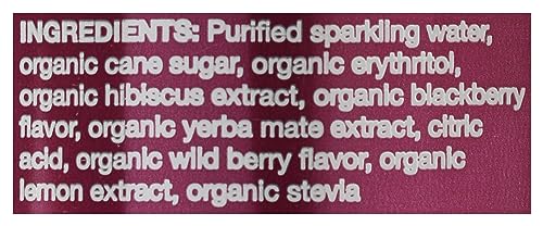 Pouring Clean Cause Blackberry into a glass highlights sparkling taste and boost