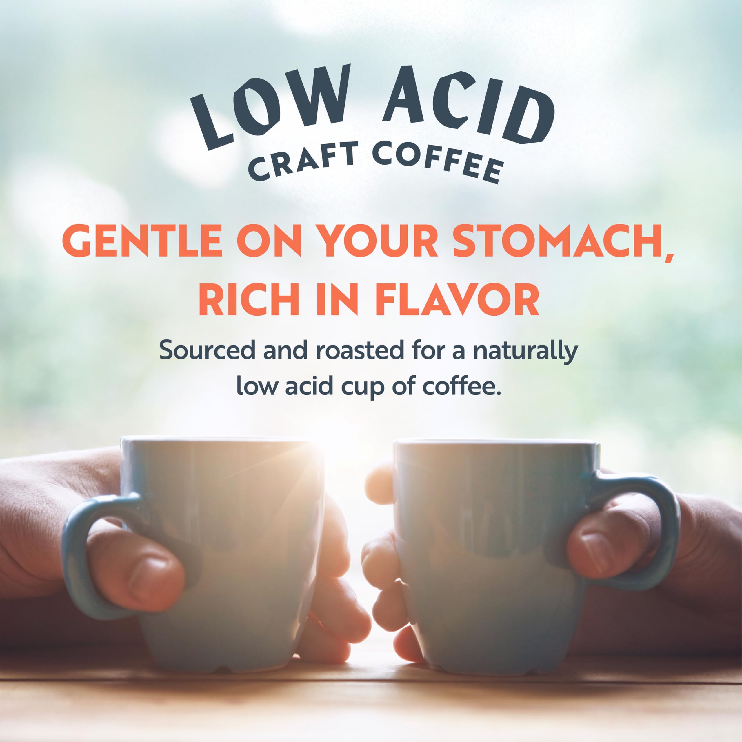 Clean Coffee Co. cup reveals milk chocolate and almond notes for a rich aroma.