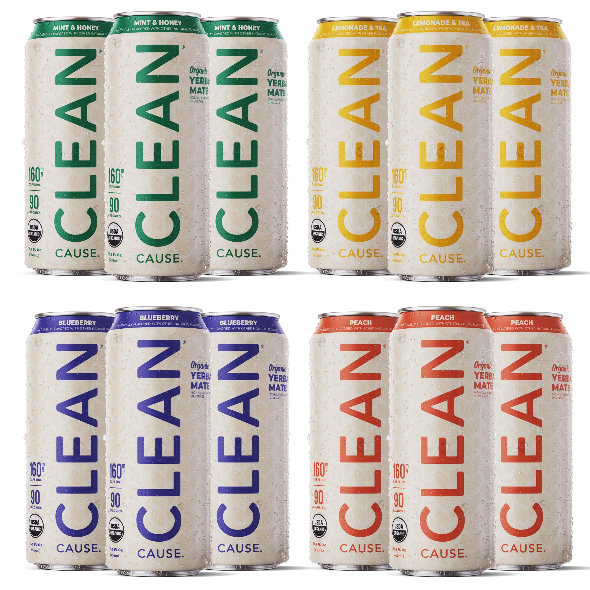 Clean Cause 12-pack case packaging showcases convenience for on-the-go routines.