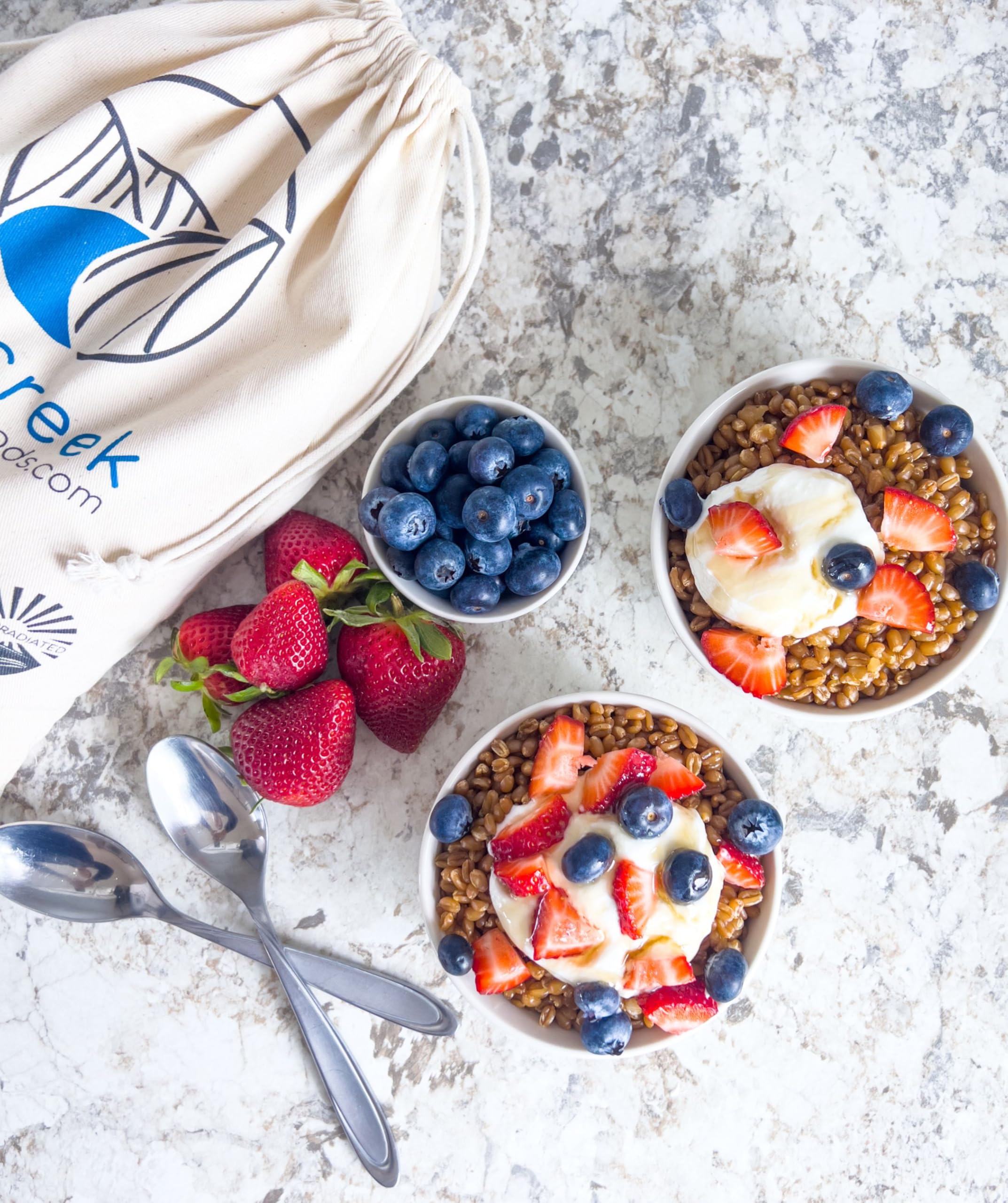 CLEAR CREEK Spelt Berries Washington farm origin underscores sustainable farming