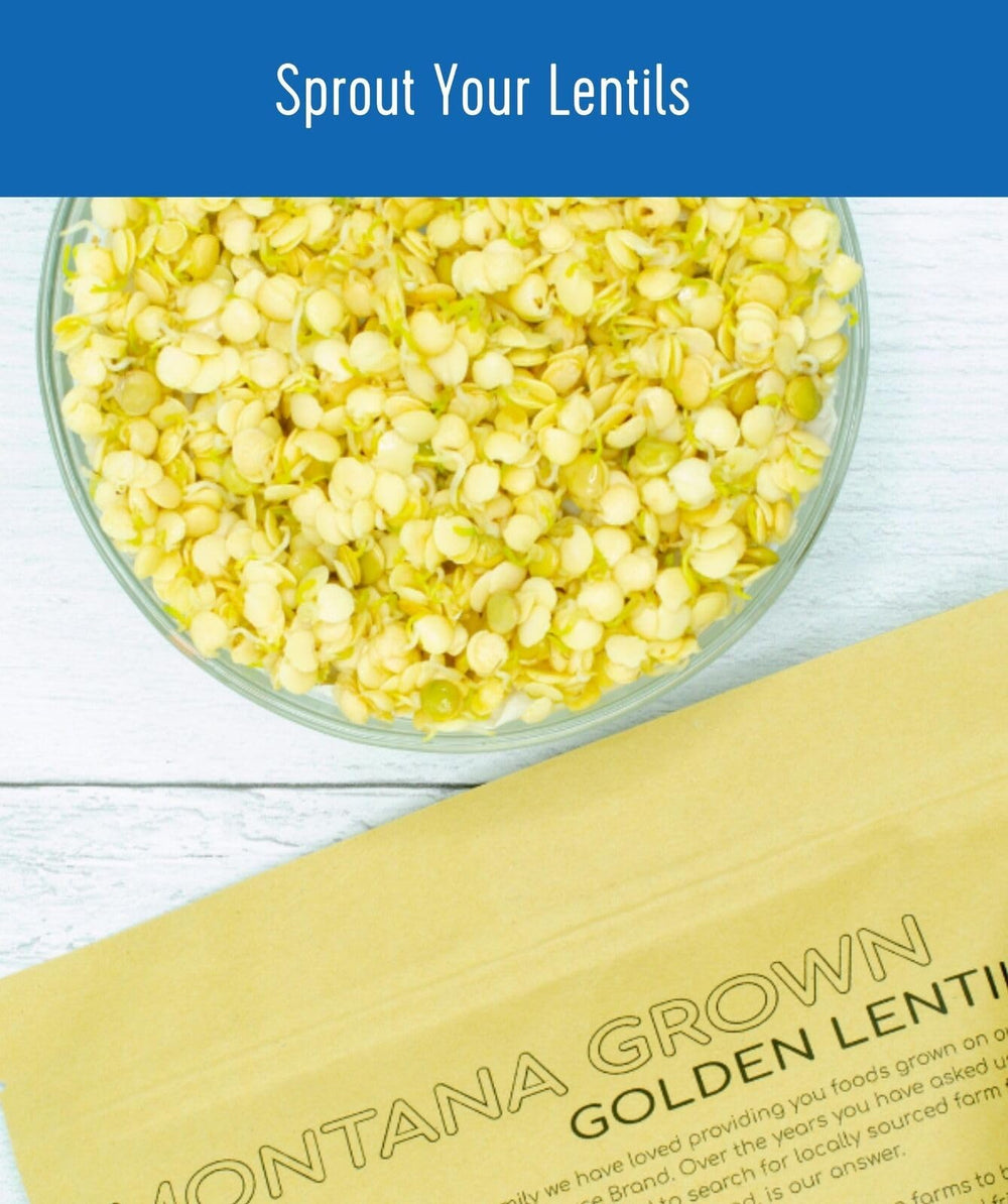 CLEAR CREEK Yellow Lentils vegan-friendly protein base