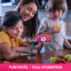 Clear Theory travel squeeze bottle designed for easy hydration on the go