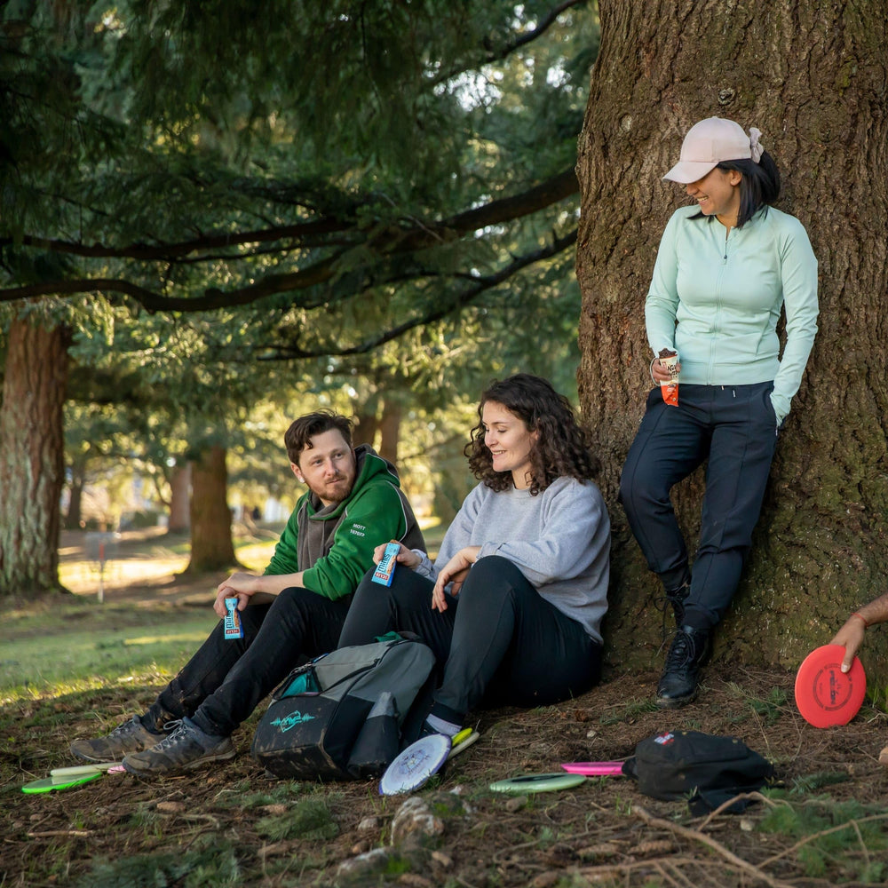 Eco-friendly bakery vibe behind CLIF Bar Minis production imagery.