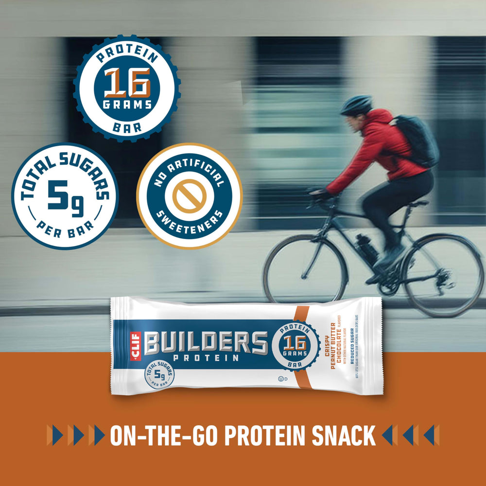 Bar portable in a gym bag for on-the-go snacking.
