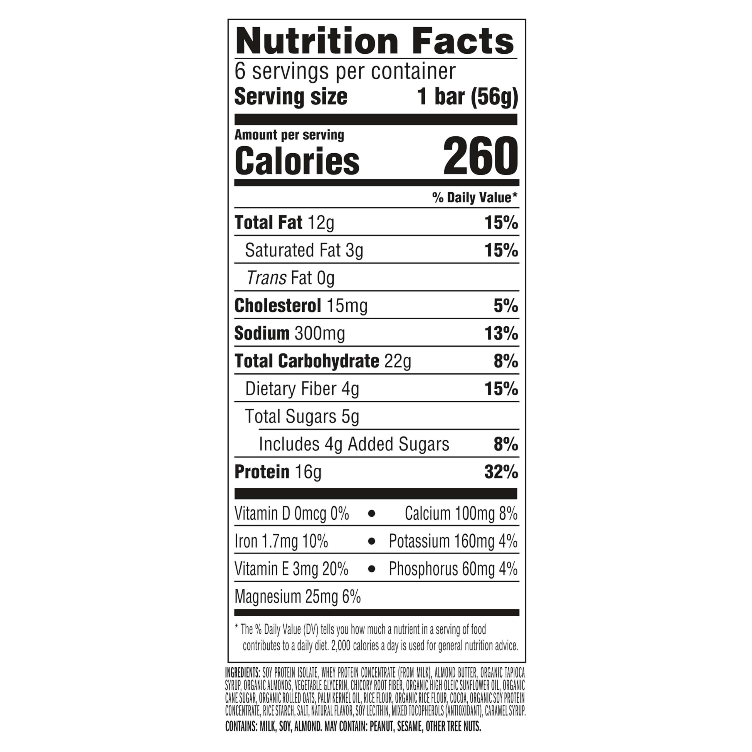 CLIF BUILDER'S Crispy Almond Salted Caramel multipack packaging for on-the-go fueling