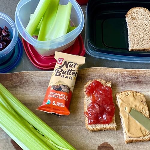 CLIF Nut Butter Bar non-GMO and USDA Organic seal highlighted