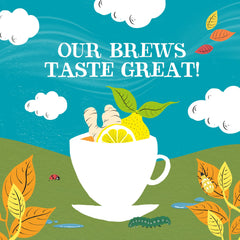 Clipper Tea Lemon & Ginger packaging preserves freshness and flavor.