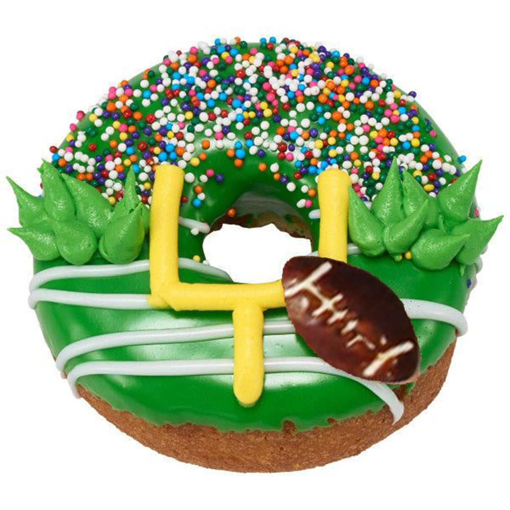 Clonynix football sprinkles on cake toppers add color and celebration